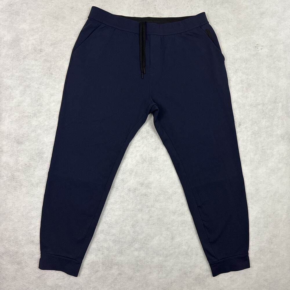 Public Rec Gamechanger Rec Pants Mens 38x30 Blue Golf Athletic Zip Pockets